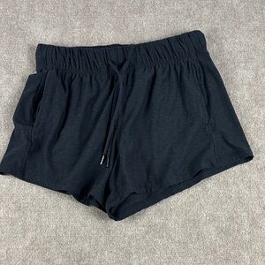 Athletic Works Women's Black Pullup Pockets Athletic Shorts Size XS (0-2)